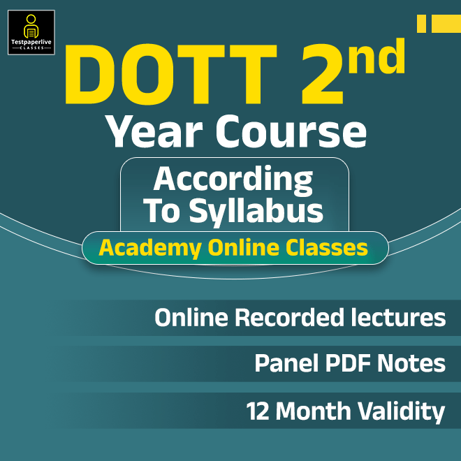 DOTT 2nd Year Online Classes