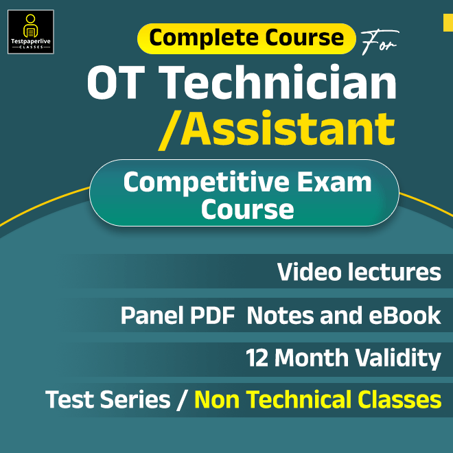 OT Technician Competitive Exam Full Course